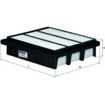 MAHLE Luftfilter LX 2648 MAHLE Luftfilter LX 2648