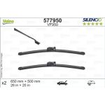VALEO Silencio Flat Blade Set 577950 VALEO Silencio Flat Blade Set 577950