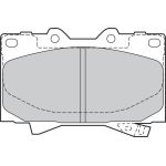 Valeo Bremsbelagsatz 598535 Valeo Bremsbelagsatz 598535