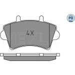 Bremsbelagsatz Renault P. Master 00 025 236 1318/PD Bremsbelagsatz Renault P. Master 00 025 236 1318/PD