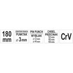 Trennmeissel- Und Durchtreiber-Set 6-Tlg YT-4710 Trennmeissel- Und Durchtreiber-Set 6-Tlg YT-4710
