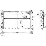 MAHLE Kühler, Motorkühlung CR 450 000S MAHLE Kühler, Motorkühlung CR 450 000S