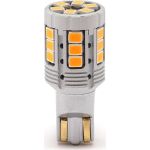 WY16W W2,1x9,5d T15 LED Glassockel 24x 2835 SMD Orange Canbus