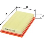 585222 Valeo Luftfilter 585222 585222 Valeo Luftfilter 585222