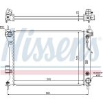 Nissens Wasserkühler PKW 67548 Nissens Wasserkühler PKW 67548
