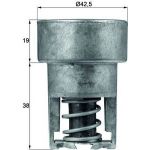 TX 98 82 MAHLE Kühlmittelthermostat TX 98 82, 82 °C – u. a. für Renault 5 (122_), 21 Stufenheck (L48_), Super 5 (B/C40_) – OE Nummer 7700575874 - l TX 98 82 MAHLE Kühlmittelthermostat TX 98 82, 82 °C – u. a. für Renault 5 (122_), 21 Stufenheck (L48_), Super 5 (B/C40_) – OE Nummer 7700575874 - l