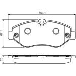 Bosch Bremsbelagsatz 0 986 495 113 Bosch Bremsbelagsatz 0 986 495 113