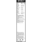 Bosch Scheibenwischer Aerotwin AR651S BOSCH AeroTwin 3397118913 Bosch Scheibenwischer Aerotwin AR651S BOSCH AeroTwin 3397118913