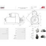 S3031 AS-PL Anlasser (Starter) S3031 S3031 AS-PL Anlasser (Starter) S3031