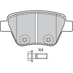 Valeo Bremsbelagsatz 601137
