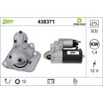 VALEO Anlasser 438371 VALEO Anlasser 438371