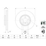 Bremsscheibe VA 0 986 479 635 Bremsscheibe VA 0 986 479 635