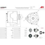 A4096(P) AS-PL Lichtmaschine (Generator) A4096(P)