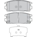 Valeo Bremsbelagsatz 598941 Valeo Bremsbelagsatz 598941