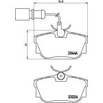 BREMBO Bremsklötze HA P 85 059 BREMBO Bremsklötze HA P 85 059
