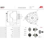 A6074 AS-PL Lichtmaschine (Generator) A6074 A6074 AS-PL Lichtmaschine (Generator) A6074