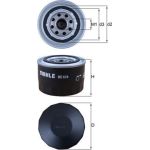 OC 570 MAHLE Ölfilter OC 570, Anschraubfilter, Höhe 69,7 mm – u. a. für Fiat Ducato Kasten (250_), Pritsche/Fahrgestell (250_), Bus (250_) – OE Nummer 504091563 - l OC 570 MAHLE Ölfilter OC 570, Anschraubfilter, Höhe 69,7 mm – u. a. für Fiat Ducato Kasten (250_), Pritsche/Fahrgestell (250_), Bus (250_) – OE Nummer 504091563 - l