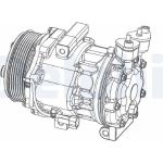 Delphi Kompressor CS20351 Delphi Kompressor CS20351