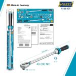 Hazet Drehmomentschlüssel 5122-3Ct Min.Max. Nm: 40-200 Nm Toleranz: 3 % Vierkantstift, Massiv 12,5 mm (1/2'') 5122-3CT Hazet Drehmomentschlüssel 5122-3Ct Min.Max. Nm: 40-200 Nm Toleranz: 3 % Vierkantstift, Massiv 12,5 mm (1/2'') 5122-3CT