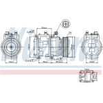 Nissens Klimakompressor PKW 89186 Nissens Klimakompressor PKW 89186