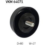 SKF Keilrippenriemen-Umlenkrolle VKM 64071 SKF Keilrippenriemen-Umlenkrolle VKM 64071