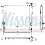 Wasserkühler PKW 675032