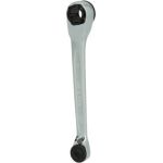 KS TOOLS Ratschen-Minischlüssel mit Öse und Umstellung auf GEARplus-Bits, 1/4x10 mm 503.4678