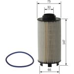 Bosch Kraftstofffiltereinsatz F 026 402 180