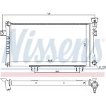 Nissens Wasserkühler PKW 623556 Nissens Wasserkühler PKW 623556