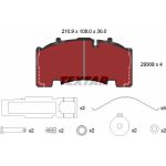 Bremsbelagsatz Knorr Sk7 2930801 Bremsbelagsatz Knorr Sk7 2930801