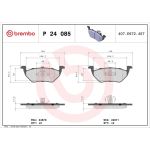 BREMBO Bremsklötze HA P 24 085
