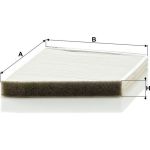 MANN-FILTER Filter, Innenraumluft CU 2337/1 MANN-FILTER Filter, Innenraumluft CU 2337/1