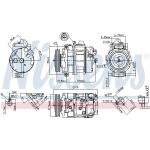 Nissens Klimakompressor PKW 89359 Nissens Klimakompressor PKW 89359