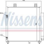 Nissens Klimakondensator PKW 940447