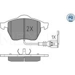 Bremsbelagsatz Vw P. Bora/Golf/Polo 1.8-2.8 97-10 025 233 9219/PD Bremsbelagsatz Vw P. Bora/Golf/Polo 1.8-2.8 97-10 025 233 9219/PD
