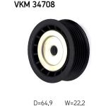 Multi-V-Spannrolle VKM 34708 Multi-V-Spannrolle VKM 34708