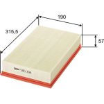 Valeo Luftfilter 585394 Valeo Luftfilter 585394