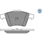 Bremsbelagsatz Vw P. T5 03- 1.9-3.2 Ko A 16 025 237 4619/PD Bremsbelagsatz Vw P. T5 03- 1.9-3.2 Ko A 16 025 237 4619/PD