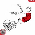 ESEN SKV Ansaugschlauch, Luftfilter 24SKV432 ESEN SKV Ansaugschlauch, Luftfilter 24SKV432