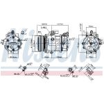Nissens Klimakompressor PKW 890659