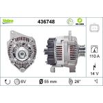 Valeo Lichtmaschine 436748