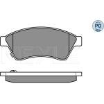 MEYLE Bremsbelagsatz Opel Astra J 09- Für Zifferblatt 276 025 250 3118/PD MEYLE Bremsbelagsatz Opel Astra J 09- Für Zifferblatt 276 025 250 3118/PD