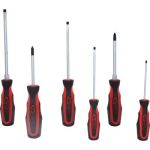 KS TOOLS ERGOTORQUEplus Schraubendreher-Set, 6-teilig, Schlitz, PH 159.0010 KS TOOLS ERGOTORQUEplus Schraubendreher-Set, 6-teilig, Schlitz, PH 159.0010