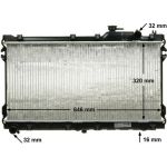 MAHLE Kühler, Motorkühlung CR 185 000S MAHLE Kühler, Motorkühlung CR 185 000S