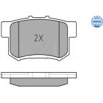 Bremsbelagsatz Honda T. Crv 02-06 Mit Sensor 025 242 3114/W Bremsbelagsatz Honda T. Crv 02-06 Mit Sensor 025 242 3114/W