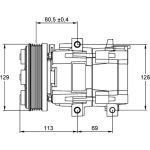 MAHLE Kompressor, Klimaanlage ACP 101 000P MAHLE Kompressor, Klimaanlage ACP 101 000P