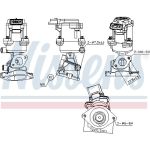 Nissens AGR-Ventil 98351 Nissens AGR-Ventil 98351