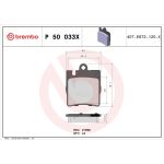 BREMBO Bremsklötze Xtra HA P 50 033X BREMBO Bremsklötze Xtra HA P 50 033X