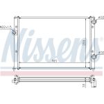 Nissens Wasserkühler PKW 652511 Nissens Wasserkühler PKW 652511