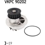 SKF Wasserpumpe / Kühlmittelpumpe VKPC 90202 SKF Wasserpumpe / Kühlmittelpumpe VKPC 90202